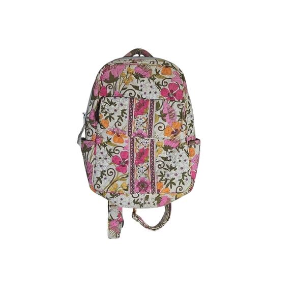 Vera Bradley Handbags - Vera Bradley Backpack Purse Pink Orange Floral